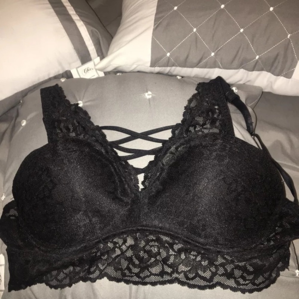 PINK push up bralette